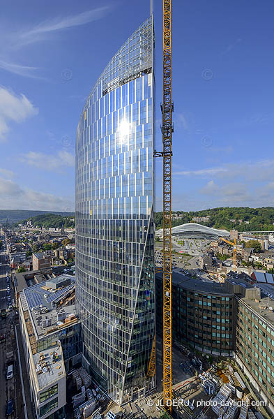 tour des finances à Liège